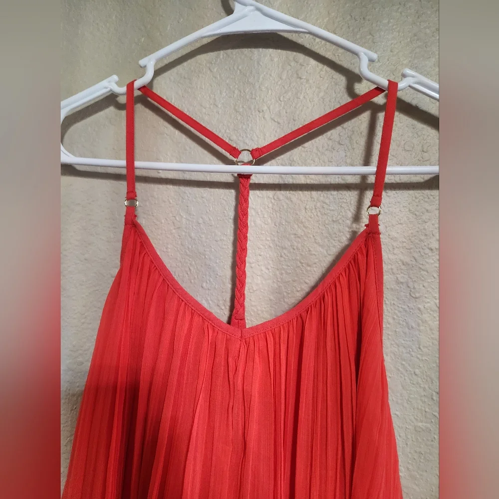 Abercrombie & Fitch Racerback Pleated Dress - Picture 5 of 8